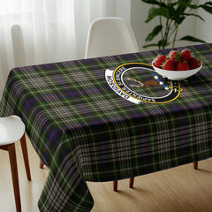 Davidson Tulloch Dress Tartan Crest Tablecloth
