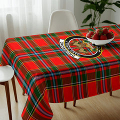 Drummond of Perth Tartan Crest Tablecloth