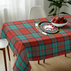Dunbar Ancient Tartan Crest Tablecloth