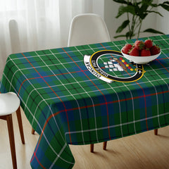 Duncan Ancient Tartan Crest Tablecloth