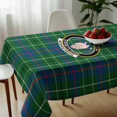 Duncanson Tartan Crest Tablecloth
