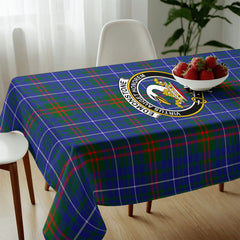 Edmonstone Tartan Crest Tablecloth