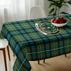 Ferguson Ancient Tartan Crest Tablecloth