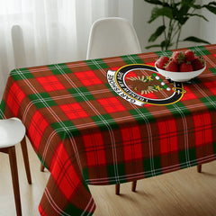 Gartshore Tartan Crest Tablecloth