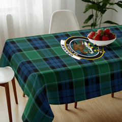 Graham of Menteith Ancient Tartan Crest Tablecloth