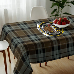 Graham of Menteith Weathered Tartan Crest Tablecloth