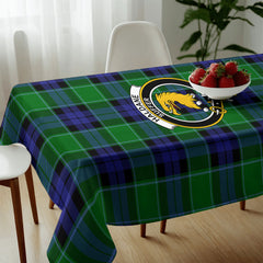Haldane Tartan Crest Tablecloth