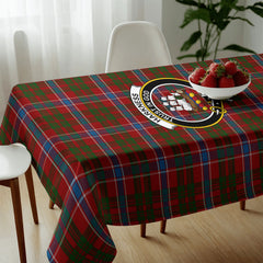 Harkness Dress Tartan Crest Tablecloth