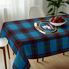 Home Ancient Tartan Crest Tablecloth