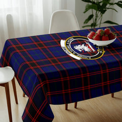 Home Modern Tartan Crest Tablecloth