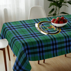 Keith Ancient Tartan Crest Tablecloth
