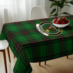 Kinloch Tartan Crest Tablecloth