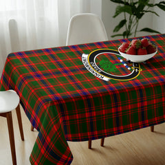 Kinninmont Tartan Crest Tablecloth