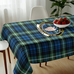 Lamont Ancient Tartan Crest Tablecloth