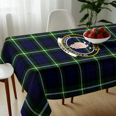 Lamont Modern Tartan Crest Tablecloth