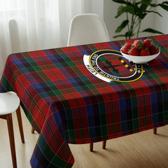 Leith Tartan Crest Tablecloth