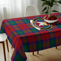 Lindsay Modern Tartan Crest Tablecloth