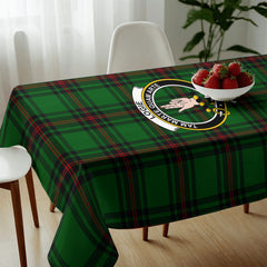 Logie Tartan Crest Tablecloth