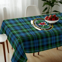 Lyon Tartan Crest Tablecloth