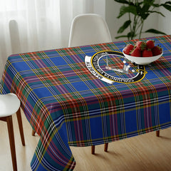 MacBeth Ancient Tartan Crest Tablecloth