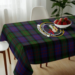 MacDonald Tartan Crest Tablecloth