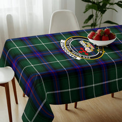MacDonald of the Isles Hunting Modern Tartan Crest Tablecloth