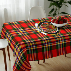 MacGill Modern Tartan Crest Tablecloth