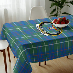 MacIntyre Hunting Ancient Tartan Crest Tablecloth