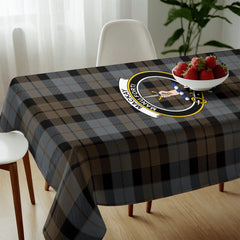 MacKay Weathered Tartan Crest Tablecloth