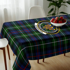 MacKenzie Modern Tartan Crest Tablecloth