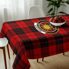 MacLeod of Raasay Tartan Crest Tablecloth