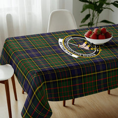 MacMillan Hunting Modern Tartan Crest Tablecloth