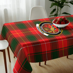 MacPhee Modern Tartan Crest Tablecloth
