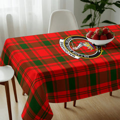 MacQuarrie Tartan Crest Tablecloth