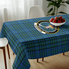 Matheson Hunting Ancient Tartan Crest Tablecloth