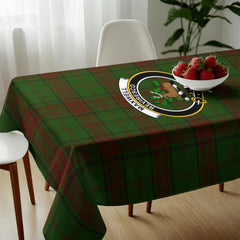 Maxwell Hunting Tartan Crest Tablecloth