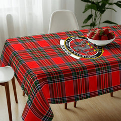 McBain Tartan Crest Tablecloth