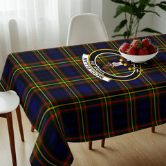McClellan Modern Tartan Crest Tablecloth