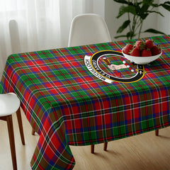 McCulloch Tartan Crest Tablecloth