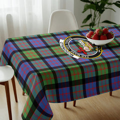 McDonald Ancient Tartan Crest Tablecloth