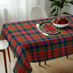 McDuff Ancient Tartan Crest Tablecloth
