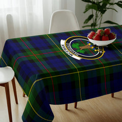 McEwan Modern Tartan Crest Tablecloth