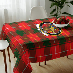 McFie Tartan Crest Tablecloth