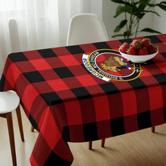 McGregor Rob Roy Modern Tartan Crest Tablecloth
