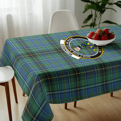 McInnes Ancient Tartan Crest Tablecloth