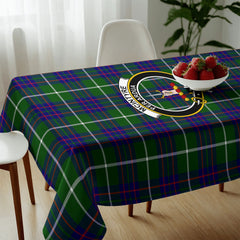 McIntyre Hunting Modern Tartan Crest Tablecloth