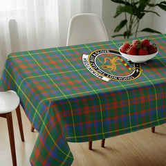 McKintosh Hunting Ancient Tartan Crest Tablecloth