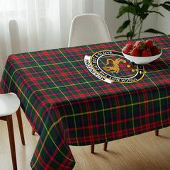 McKintosh Hunting Modern Tartan Crest Tablecloth