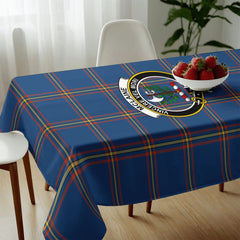 McLaine of Loch Buie Hunting Ancient Tartan Crest Tablecloth