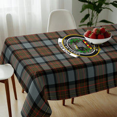 McLaren Weathered Tartan Crest Tablecloth